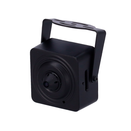 EP-IPMC020A-4-POE-PINHOLE - Mini Telecamera IP AI EASY-P Pinhole - 4MP | Ottica 3.7 mm - Mic | WDR 120 dB - Installazione Plug &