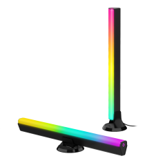 GV-BARS-H6046-TV-45 - Accessori TV - Barre luminose a LED - Wi-Fi 2.4 GHz + Bluetooth - Colore segmentato RGBIC - 170 lumen / 30