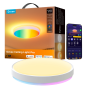 GV-CEILING-H60A6-15IN-ROUND - Plafoniera rotonda Govee da 38cm a doppio LED - Wi-Fi 2.4 GHz + Bluetooth - Colore segmentato + Bi