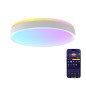 GV-CEILING-H60A6-15IN-ROUND - Plafoniera rotonda Govee da 38cm a doppio LED - Wi-Fi 2.4 GHz + Bluetooth - Colore segmentato + Bi