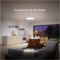 GV-CEILING-H60A6-15IN-ROUND - Plafoniera rotonda Govee da 38cm a doppio LED - Wi-Fi 2.4 GHz + Bluetooth - Colore segmentato + Bi