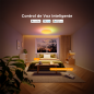 GV-CEILING-H60A6-15IN-ROUND - Plafoniera rotonda Govee da 38cm a doppio LED - Wi-Fi 2.4 GHz + Bluetooth - Colore segmentato + Bi