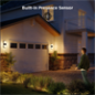 GV-OUT-H7078-WALL-IP65 - Lampada da parete per esterni - Wi-Fi 2.4 GHz + Bluetooth - Colore segmentato + Bianco caldo/freddo - I GV-OUT-H7078-WALL-IP65 - Lampada da parete per esterni - Wi-Fi 2.4 GHz + Bluetooth - Colore segmentato + Bianco caldo/freddo - I
