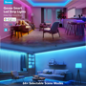 GV-STRIP-H615A-5M-RGB-SMART - Govee Striscia LED smart 5m - Wi-Fi 2.4 GHz + Bluetooth - Colore RGB - 52 lumen/m / 90LEDs - App G