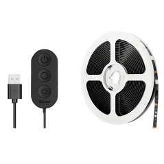 GV-TV-H6178 - Retroilluminazione TV a LED - Bluetooth - Colore RGB - 90 LED/m - App Govee / Google Home - Per interni
