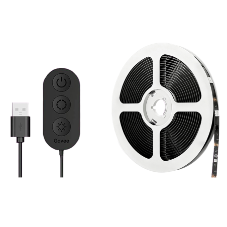 GV-TV-H6178 - Retroilluminazione TV a LED - Bluetooth - Colore RGB - 90 LED/m - App Govee / Google Home - Per interni