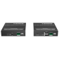 HDMI-EXT-4K60-KVM120 - Extender KVM del segnale HDMI - Distanza 120 m - Risoluzione 4K - Consente connessioni 1:M - HDMI Loop ou HDMI-EXT-4K60-KVM120 - Extender KVM del segnale HDMI - Distanza 120 m - Risoluzione 4K - Consente connessioni 1:M - HDMI Loop ou