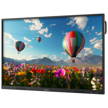 HIS-65WE3FE - Monitor interattivo 65" - Risoluzione 4K - Android 14 e Google EDLA - Processore quad-core - 8 GB RAM e 128 GB ROM