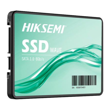 HS-SSD-WAVE(S)-256G - Hard disk Hikvision SSD - Capacità 256 GB - Interfaccia SATA III | TBW 80 TB - Velocità di lettura fino a 