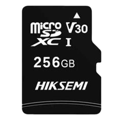 HS-TF-C1STD-256G-NA - Scheda microSD Hikvision - Capacità 256 GB - Classe 10 | Velocità R/W: 92/50 MB/s - Cicli E/P: fino a 200 