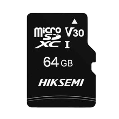 HS-TF-C1STD-64G - Scheda microSD Hikvision - Capacità 64 GB - Classe 10 | Velocità R/W: 92/15 MB/s - Cicli E/P: fino a 200 - Tel