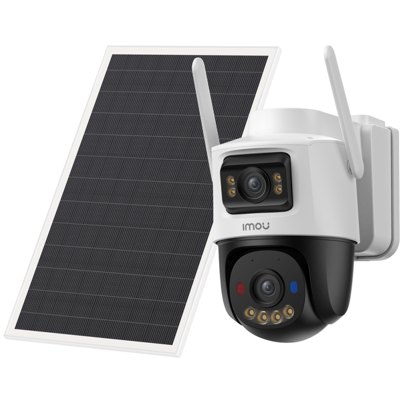 IMOU-IPC-SA70F-10M0T2-EU/FSP008 - Kit Telecamera AOV Doppio kit 5MP+5MP - 4G / WiFi/ 10000 mAh / Pannello Solare 8W - 3.6mm / Au IMOU-IPC-SA70F-10M0T2-EU/FSP008 - Kit Telecamera AOV Doppio kit 5MP+5MP - 4G / WiFi/ 10000 mAh / Pannello Solare 8W - 3.6mm / Au