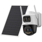 IMOU-IPC-SA70F-10M0T2-EU/FSP008 - Kit Telecamera AOV Doppio kit 5MP+5MP - 4G / WiFi/ 10000 mAh / Pannello Solare 8W - 3.6mm / Au IMOU-IPC-SA70F-10M0T2-EU/FSP008 - Kit Telecamera AOV Doppio kit 5MP+5MP - 4G / WiFi/ 10000 mAh / Pannello Solare 8W - 3.6mm / Au