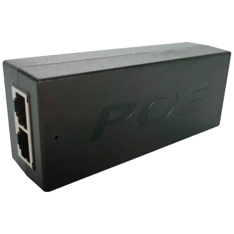 INJ-POE-24W - Iniettore PoE passivo ad alta efficienza. - Compatibilità con la tecnologia PoE passiva. - Dispone di 2 porte RJ45 INJ-POE-24W - Iniettore PoE passivo ad alta efficienza. - Compatibilità con la tecnologia PoE passiva. - Dispone di 2 porte RJ45