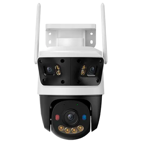 IPC-S7UP-11M0WED-IMOU - Telecamera Cruiser Triple 3+3+5MP - WiFi 6 / Doppio slot per scheda SD - TRIPLE Ottica / Autotracking / 