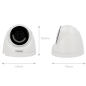 IPC-T26EP-0280B-IMOU - Telecamera Dome Turret 2MP - WiFi 2.4 GHz - 2.8 mm / IR 30m - Audio bidirezionale / Sirena + Flash - Rile IPC-T26EP-0280B-IMOU - Telecamera Dome Turret 2MP - WiFi 2.4 GHz - 2.8 mm / IR 30m - Audio bidirezionale / Sirena + Flash - Rile