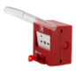 JBE-2100C - Pulsante analogico Jade Bird - Ripristinabile, coperchio di protezione incluso - Indicatore luminoso e visivo di att