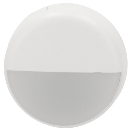 JBE-2162 - Indicatore luminoso Jade Bird - LED rosso - Specifico per incendio - Plastica ABS bianca - Dimensioni ridotte