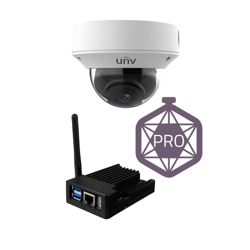 KIT-PEOPLECOUNT-UV-PRO - Kit per il Controllo della capacità PRO - Telecamera Uniview UV-IPCOUNT-Z-4 - PC con software SF-SW-COU KIT-PEOPLECOUNT-UV-PRO - Kit per il Controllo della capacità PRO - Telecamera Uniview UV-IPCOUNT-Z-4 - PC con software SF-SW-COU