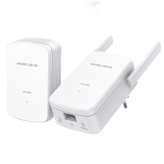 MP510KIT - Kit PLC con Wi-Fi (MP510+MP500) - HomePlug AV1000Mbps - Transmisión de datos a través de la red eléctrica - Wi-Fi 11n