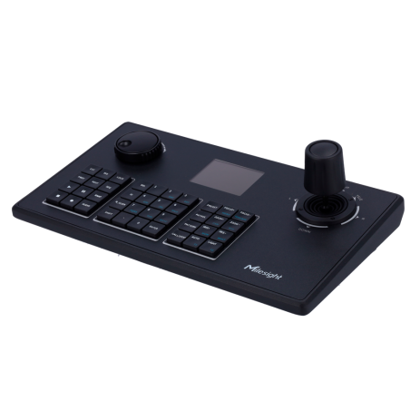 MS-K01 - Tastiera IP Milesight - Connessione alla rete locale RJ45 - Schermo LCD 2.8" - Joystick a 4 assi