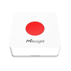 MS-WS101-868M-SOS - Pulsante intelligente LoRaWAN - Portata fino a 15Km con visualizzazione diretta - Modalità di impulso multip