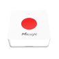 MS-WS101-868M-SOS - Pulsante intelligente LoRaWAN - Portata fino a 15Km con visualizzazione diretta - Modalità di impulso multip