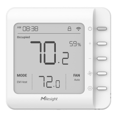 MS-WT201 - Monitoraggio e avviso della temperatura - Compatibilità con il sistema alberghiero - Protezione antigelo - Implementa