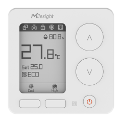 MS-WT304 - Compatibile con FCU a 2/4 tubi - Supporta 8 agende personalizzate - Pulsanti ergonomici - 3 Modalità di temperatura e