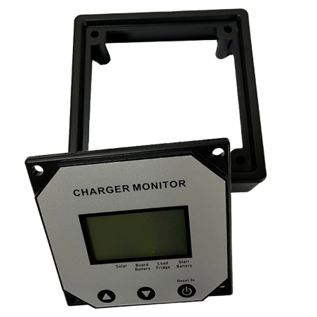 MT-2 - Monitor LCD - Compatibile con i prodotti Olys - Monitoraggio locale - Cavo RJ45 3m incluso - Corrente di carica regolabil