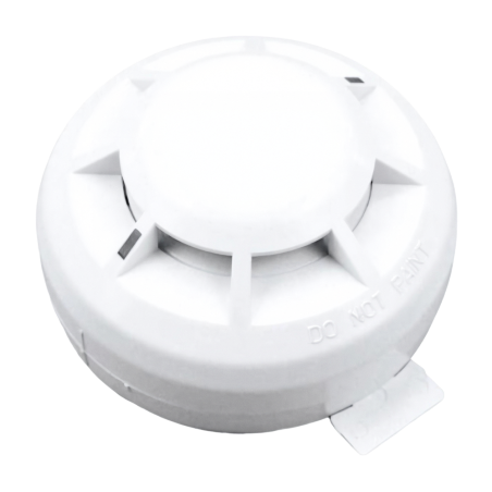 NB380F-H2L - Wizmart - Rilevatore termico convenzionale - Doppio termistore - Versione con LED lampeggiante in standby - Certifi