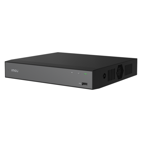 NVR-N118-8A0E-P-IMOU - Videoregistratore NVR per telecamere IMOU - 18CH Video IP - Compressione H.265 / H.264 - Larghezza di ban