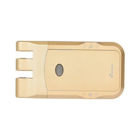 NVS-SMARTBOLT-GOLDEN - Chiavistello invisibile WiFi - Apertura tramite telecomando e APP - Installazione su qualsiasi porta - Do
