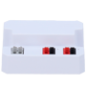 PD-24-12 - Alimentatore a commutazione - Ingresso AC 100V ~ 240V - Uscita 2 canali - Uscita DC 12 V / 2 A (24W) - Colore bianco