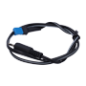 PL-3 - Cavo di programmazione originale Hochiki. - Connettore speciale a tre vie. - Per programmare pulsanti e moduli ESP. - Com PL-3 - Cavo di programmazione originale Hochiki. - Connettore speciale a tre vie. - Per programmare pulsanti e moduli ESP. - Com