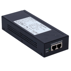 POE,LAS60-57CN-RJ45,60W - Iniettore Hi-PoE Hikvision ad alte prestazioni. - Supporta i moderni standard IEEE 802.3af/at/bt. - Di