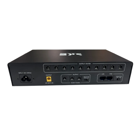POE-120WP-LFP - Mini UPS - Tensione in ingresso 100-240 Vac - 14x Uscite DC selezionabili - 1x Uscita PoE passiva selezionabile 