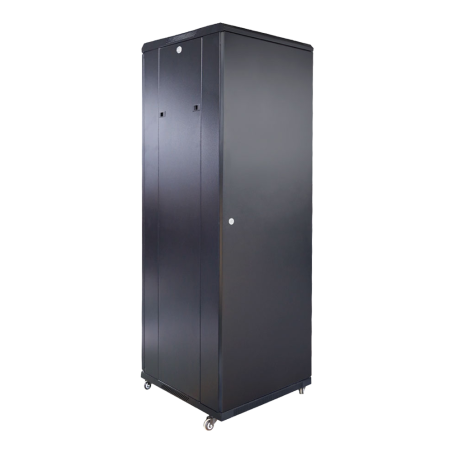 RACK-32U-8D - Armadio rack per pavimento - Capacità di 32U standard da 19 pollici._x000D_ - Carico statico di 800kg su piedini e