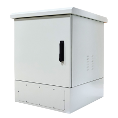 RACK-9U-650-500KG-OUTDOOR - Rack da pavimento industriale per esterni - Capacità di 9U per standard da 19 pollici - Protezione I