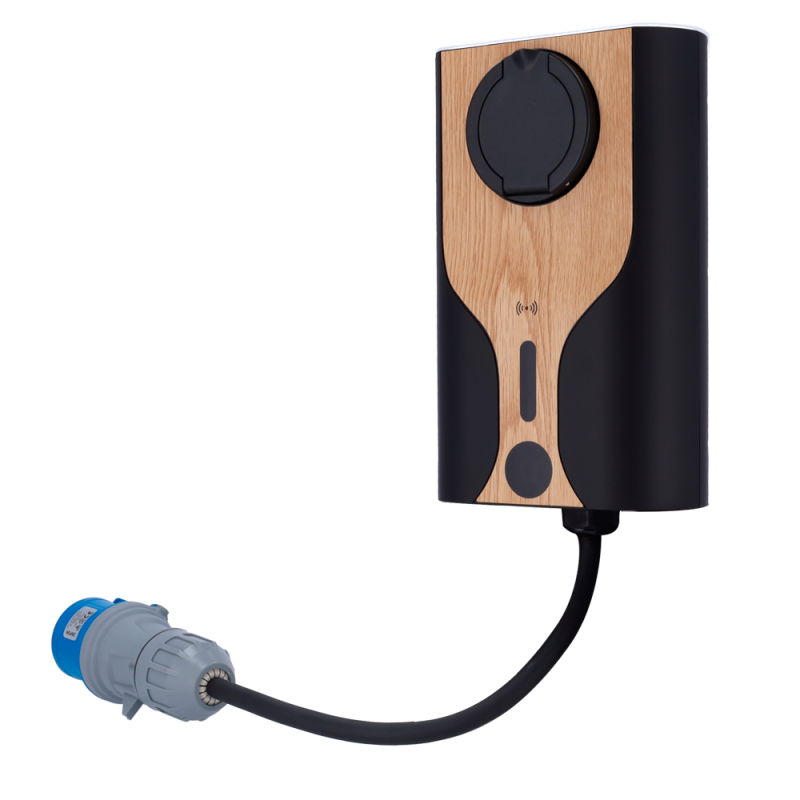RD-NORA-7-C1-S-RET - Caricabatterie portatile per veicoli elettrici - Potenza 7,4kW / 32A / Monofase - Connettore tipo 2 - Prote