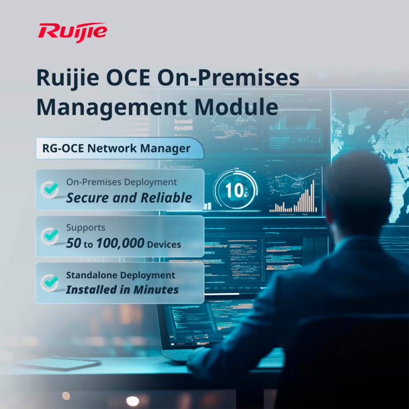 RG-OCE-NETWORK-BASE - Ruijie Cloud On-Permise - Installazione di OCE-Network - Fino a 10 dispositivi
