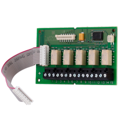 RIM35 - Modulo di interfaccia relè per ASD 535 - Cinque relè configurabili - Montaggio modulare in slot ASD 535 - Conforme alla 