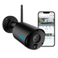 RL-ARGUS-B320-B - Telecamera WiFi a batteria Reolink - 3MP (2304 x 1296) / Sirena - Rilevamento PIR di Persone / Veicoli - WiFi RL-ARGUS-B320-B - Telecamera WiFi a batteria Reolink - 3MP (2304 x 1296) / Sirena - Rilevamento PIR di Persone / Veicoli - WiFi