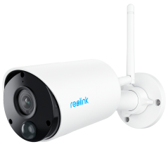 RL-ARGUS-B320-W - Telecamera WiFi a batteria Reolink - 3MP (2304 x 1296) - IR 10 m / Sirena - Rilevamento PIR di Persone / Veico