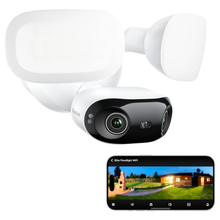 RL-F751W - Reolink Telecamera Dual WiFi Floodlight F751W IA - 8MP (5120x1440) | Visione 180º a Doppia ottica - Faretti da 3000 l