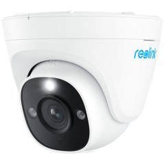 RL-P334-IPCAM-POE-W - Reolink Telecamera Turret IP 8MP P334 PoE - 8MP (3840 x 2160) | 4K Ultra HD @ 25FPS - PoE / Luce a LED - Z