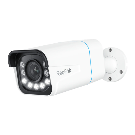 RL-P430-IPCAM-POE-W - Reolink Telecamera Bullet IP 8MP PoE - 8MP (3840 x 2160) @ 25FPS - PoE / Luce a LED - Zoom ottico 5X - Aud