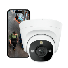 RL-RP-PCT12-POE-W - Reolink Telecamera Turret IP 12MP PoE - 12MP (4512x2512) @ 25fps - PoE / Luce a LED - Zoom digitale 5X - Aud