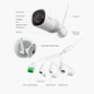 RL-RP-WCB8MZ-W - Reolink Telecamera a doppia ottica Wi-Fi - 8MP (3840x2160) - IR 30 m / Doppio WiFi - Rilevamento tramite IA di RL-RP-WCB8MZ-W - Reolink Telecamera a doppia ottica Wi-Fi - 8MP (3840x2160) - IR 30 m / Doppio WiFi - Rilevamento tramite IA di