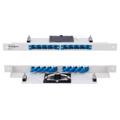 SF-BOX-FIBER-8SC - Patch panel per Smartbox Safire - 8 porte SC - Facile da installare